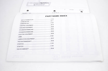 New OEM Kawasaki 99910-A563 FB460V Parts Catalog NOS