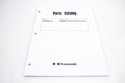 New OEM Kawasaki 99910-2280 FB460V-X Parts Catalog NOS