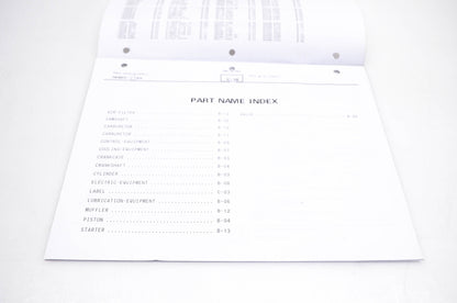 New OEM Kawasaki 99910-2816 FB460V Parts Catalog NOS