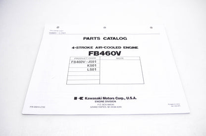 New OEM Kawasaki 99910-2720 FB460V Parts Catalog NOS