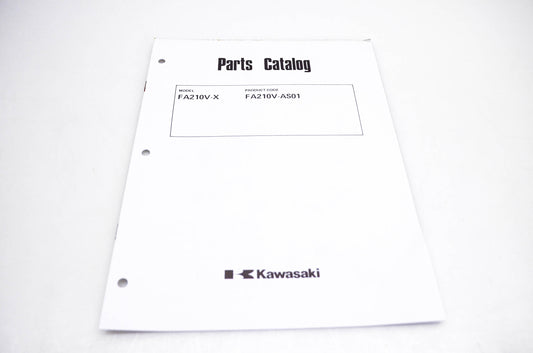 New OEM Kawasaki 99910-2269 FA210V-X Parts Catalog NOS