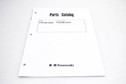 New OEM Kawasaki 99910-2219 FA210D-258X Parts Catalog NOS