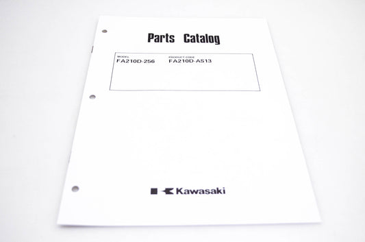 New OEM Kawasaki 99910-2141 FA210D-256 Parts Catalog NOS