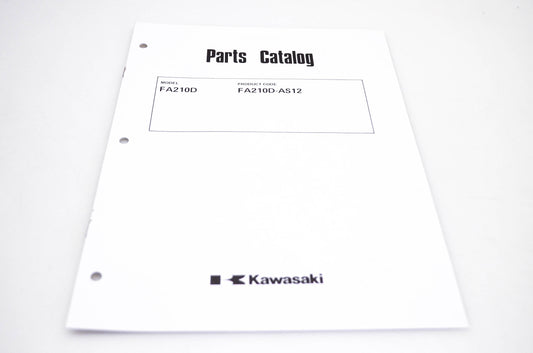 New OEM Kawasaki 99910-2138 FA210D Parts Catalog NOS