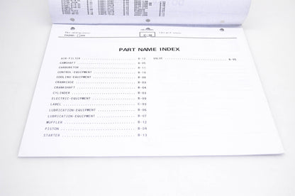 New OEM Kawasaki 99910-2573 FA210D Parts Catalog NOS