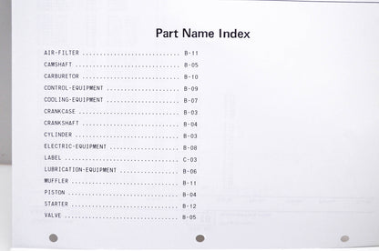 New OEM Kawasaki 99910-2396 FA130D Parts Catalog NOS