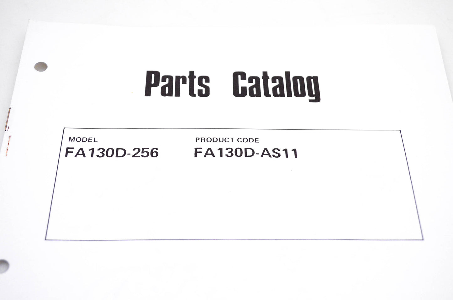 New OEM Kawasaki 99910-2140 FA130D-256 Parts Catalog NOS