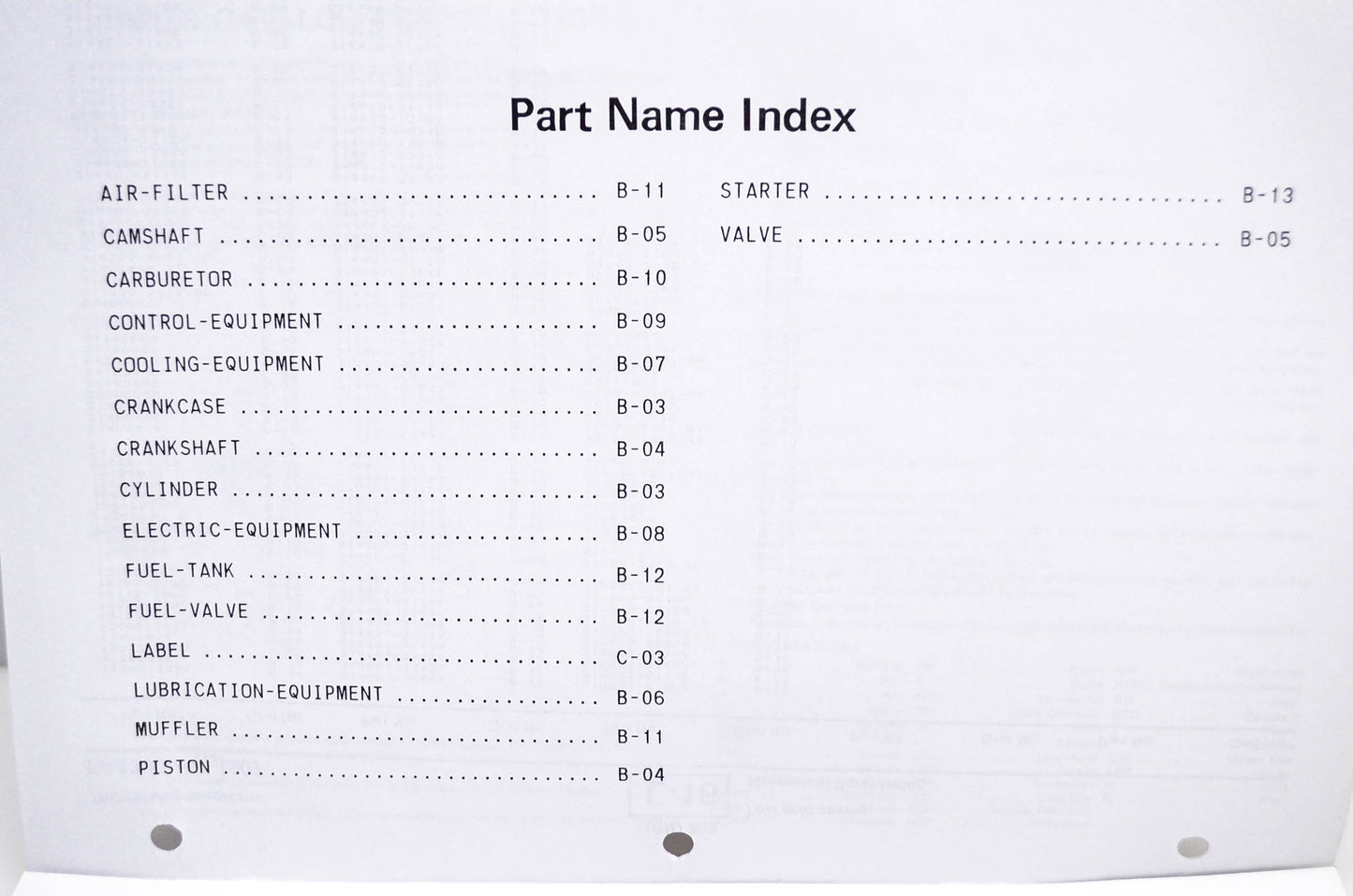 New OEM Kawasaki 99910-2305 FA130D Parts Catalog NOS