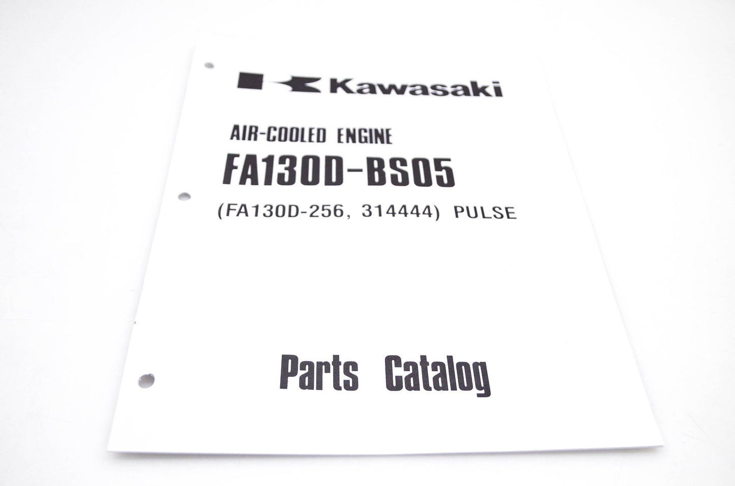 New OEM Kawasaki 99910-2035 FA130D-BS05 Parts Catalog NOS