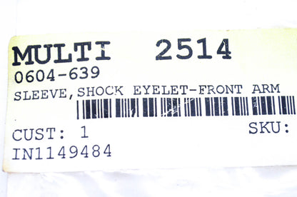 New OEM Arctic Cat 0604-639 Front Arm Shock Eyelet Sleeve NOS