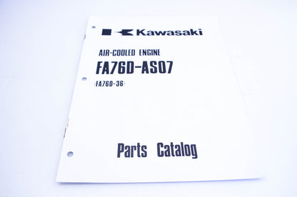 New OEM Kawasaki 99910-2092 FA76D-AS07 Parts Catalog NOS
