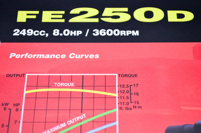 New OEM Kawasaki 99909-2138A FE250D Specification Sheet NOS