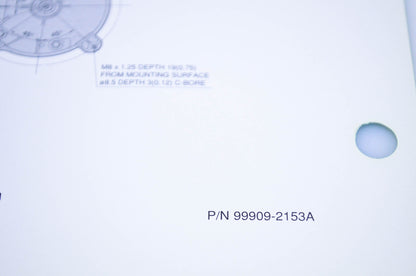 New OEM Kawasaki 99909-2153A FB460V Specification Sheet NOS
