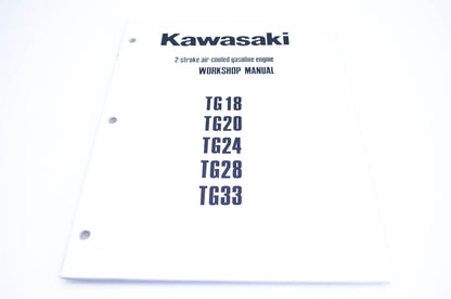 New OEM Kawasaki 900133-M047A Workshop Manual TG18,20,24,28,33 NOS