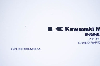 New OEM Kawasaki 900133-M047A Workshop Manual TG18,20,24,28,33 NOS