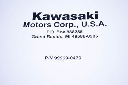 New OEM Kawasaki 99969-0479 Service Manual KT 43 NOS
