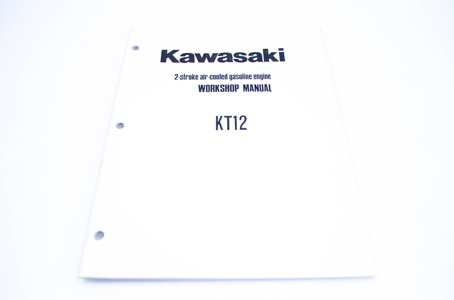 New OEM Kawasaki 900133-M046A Workshop Manual KT12 NOS