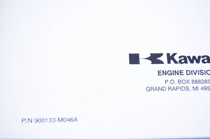 New OEM Kawasaki 900133-M046A Workshop Manual KT12 NOS