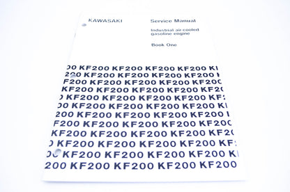 New OEM Kawasaki 99969-0487 Service Manual Book One KF200 NOS