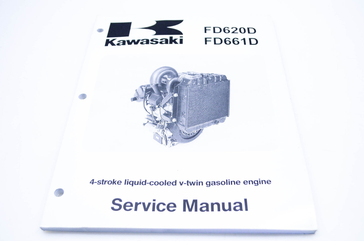 New OEM Kawasaki 99924-2030-02 Service Manual FD620D,661D NOS