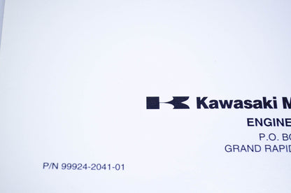 New OEM Kawasaki 99924-2041-01 Service Manual FD440V,501V,590V,611V NOS