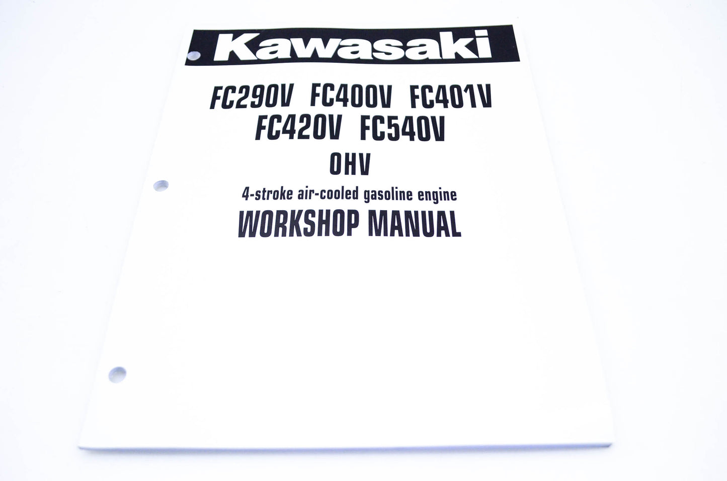 New OEM Kawasaki 99924-2018-02 Workshop Manual FC290V,400V,401V,420V,540V NOS