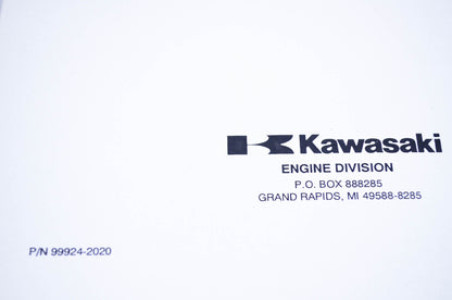 New OEM Kawasaki 99924-2020 Workshop Manual FC150V OHV NOS