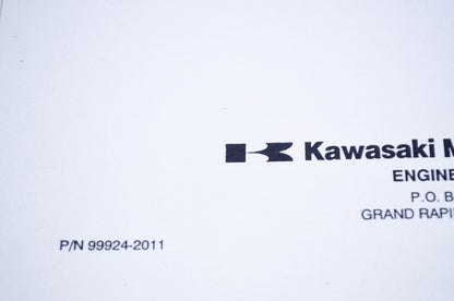 New OEM Kawasaki 99924-2011 Workshop Manual FB460V NOS
