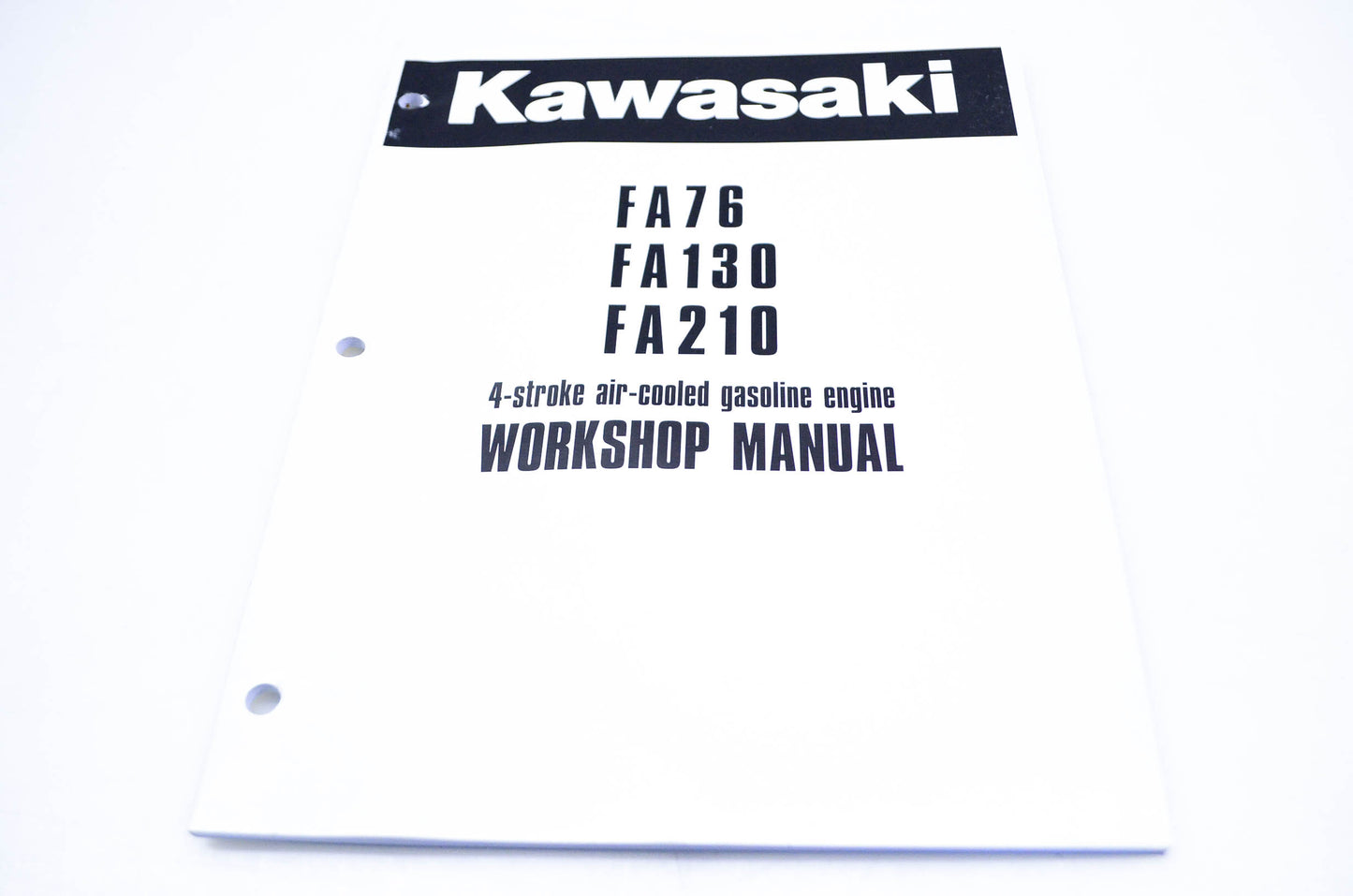 New OEM Kawasaki 99924-2016 Workshop Manual FA76,130,210 NOS