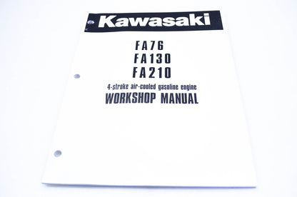 New OEM Kawasaki 99924-2016 Workshop Manual FA76,130,210 NOS