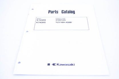 New OEM Kawasaki 99910-2152 Parts Catalog KT43RS NOS