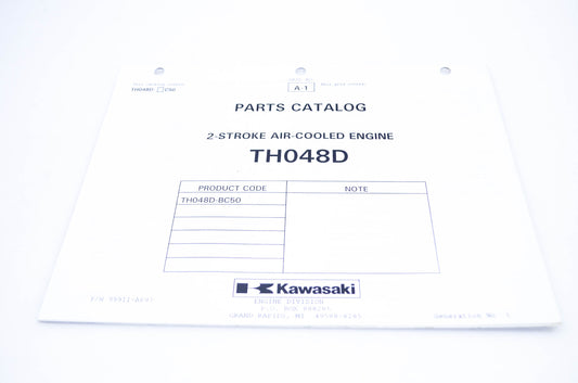 New OEM Kawasaki 99911-A697 Parts Catalog TH048D NOS