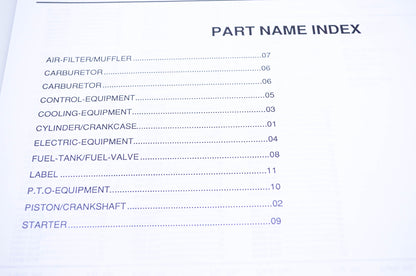 New OEM Kawasaki 99911-A473 Parts Catalog TF22D NOS