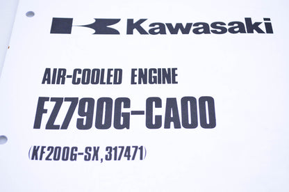 New OEM Kawasaki 99910-2070 Parts Catalog FZ790G-CA00 NOS