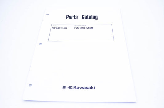 New OEM Kawasaki 99910-2230 Parts Catalog KF200G-SX NOS