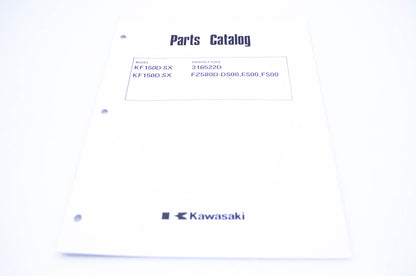 New OEM Kawasaki 99910-2599 Parts Catalog KF150D-SX NOS