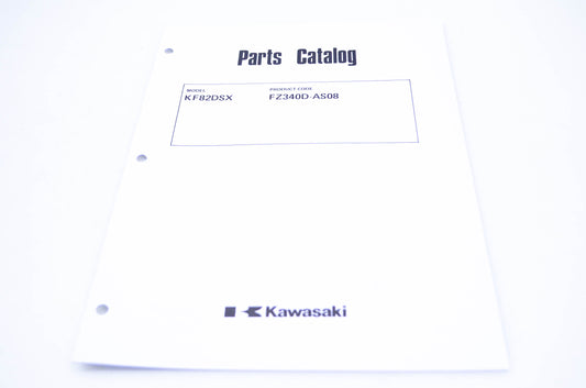 New OEM Kawasaki 99910-2164 Parts Catalog KF82DSX NOS