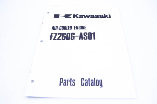 New OEM Kawasaki 99910-2050 Parts Catalog FZ260G-AS01 NOS