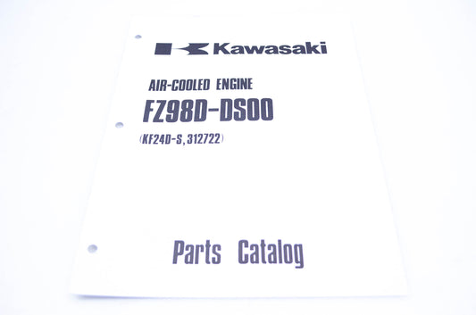 New OEM Kawasaki 99910-2033 Parts Catalog FZ98D-DS00 NOS
