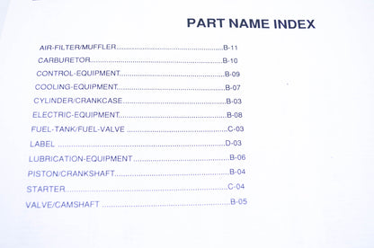 New OEM Kawasaki 99910-A703 Parts Catalog FH500V NOS