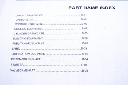 New OEM Kawasaki 99910-A702 Parts Catalog FH500V NOS