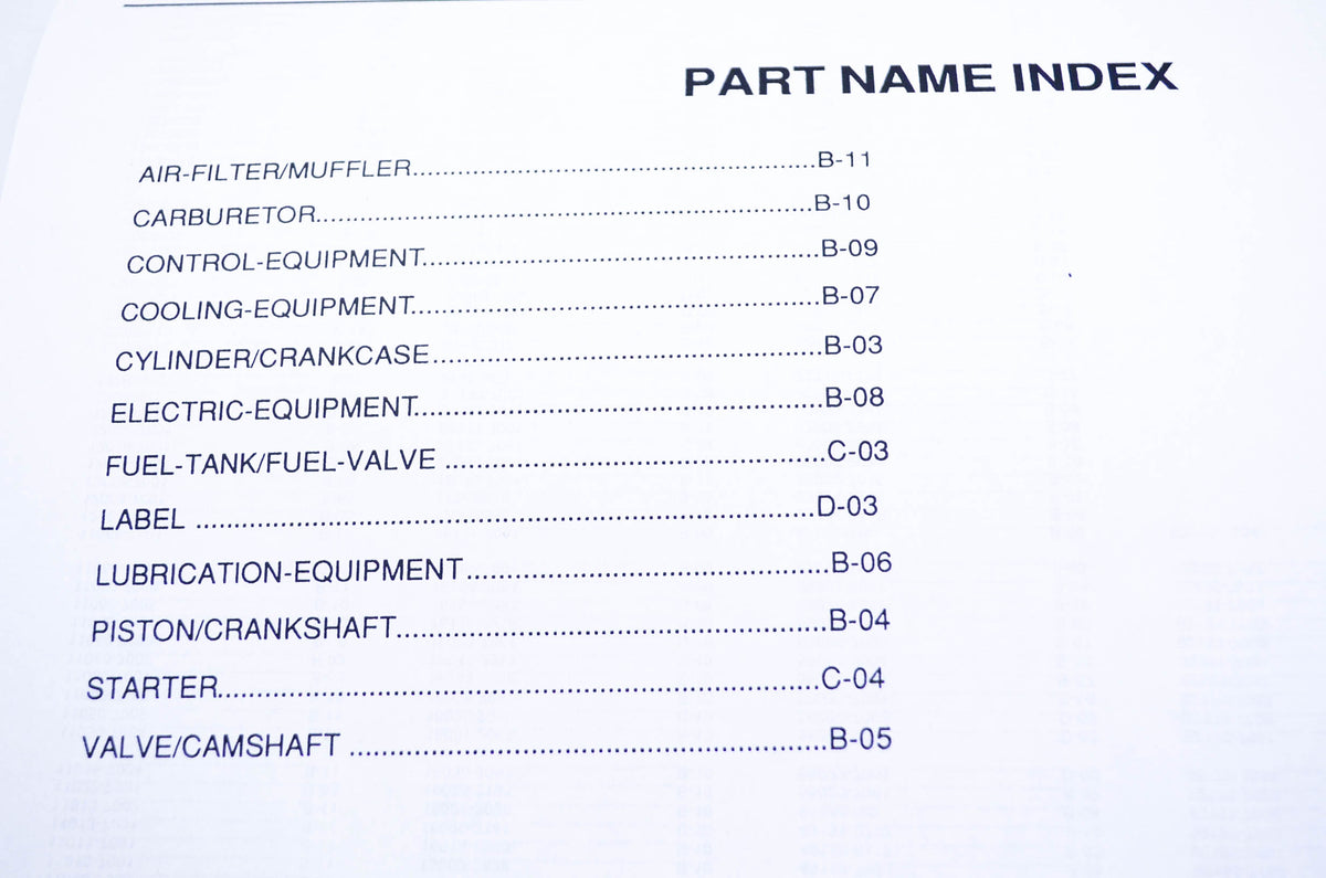 New OEM Kawasaki 99910-A701 Parts Catalog FH500V NOS