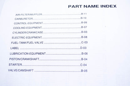 New OEM Kawasaki 99910-A699 Parts Catalog FH500V NOS
