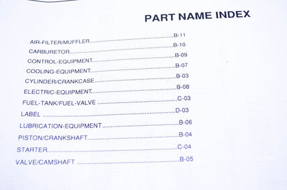 New OEM Kawasaki 99910-A698 Parts Catalog FH500V NOS