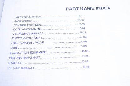 New OEM Kawasaki 99910-A454 Parts Catalog FE120D NOS