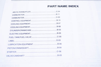 New OEM Kawasaki 99910-A549 Parts Catalog FD620D NOS