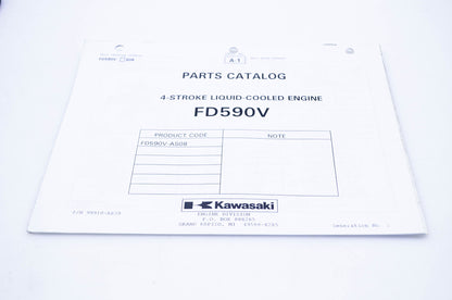 New OEM Kawasaki 99910-A639 Parts Catalog FD590V NOS