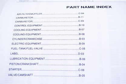 New OEM Kawasaki 99910-A647 Parts Catalog FD501V NOS