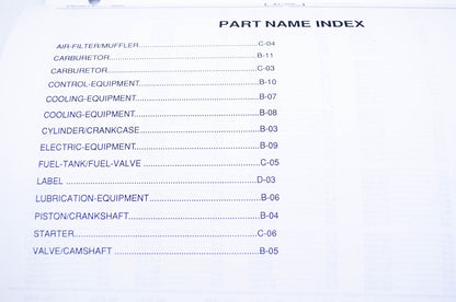 New OEM Kawasaki 99910-A579 Parts Catalog FD501V NOS