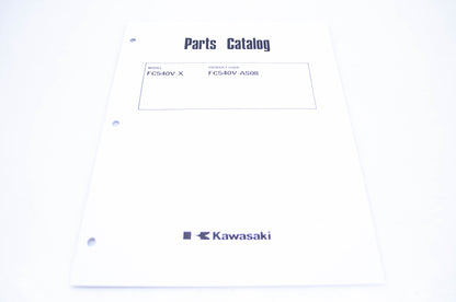 New OEM Kawasaki 99910-2283 Parts Catalog FC540V-X NOS